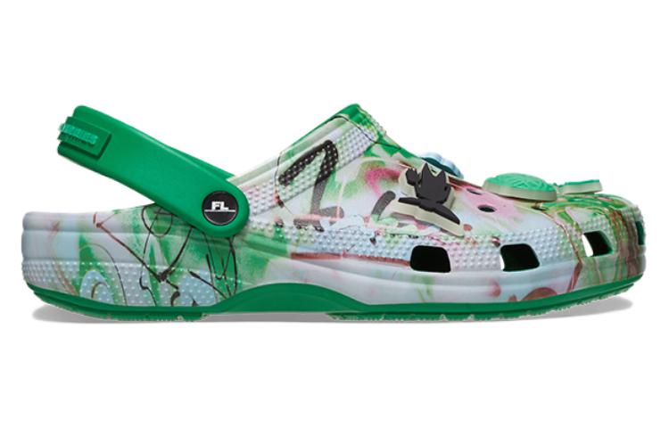 Crocs x Futura Laboratories Classic Clog 'Green Ivy' 209622-3WH