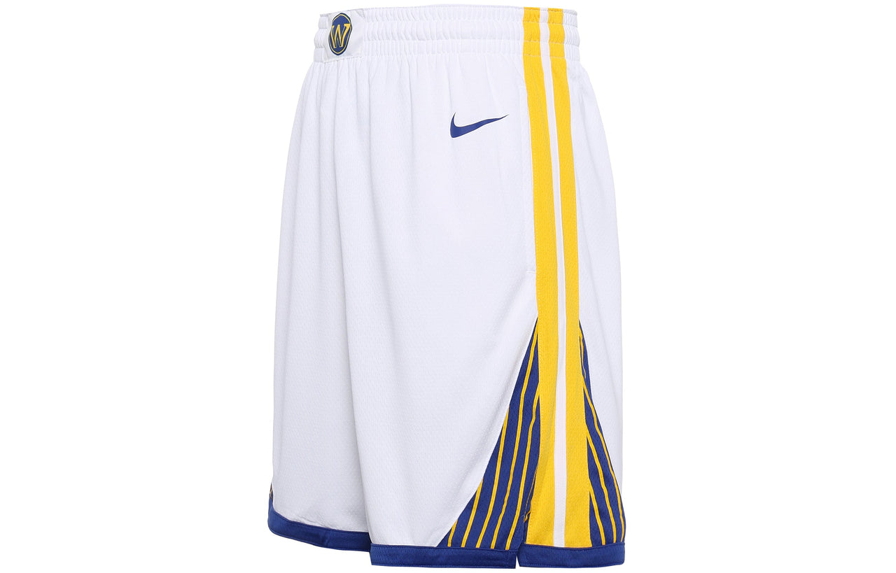 شورت Nike NBA Swingman للرجال من Golden State Warriors باللون الأبيض AV4971-100