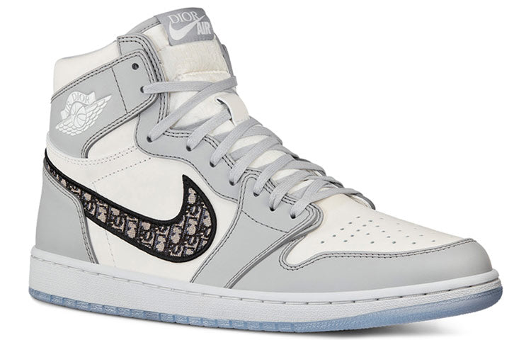 Air Jordan 1 High OG x Dior 'White Wolf Grey' CN8607-002