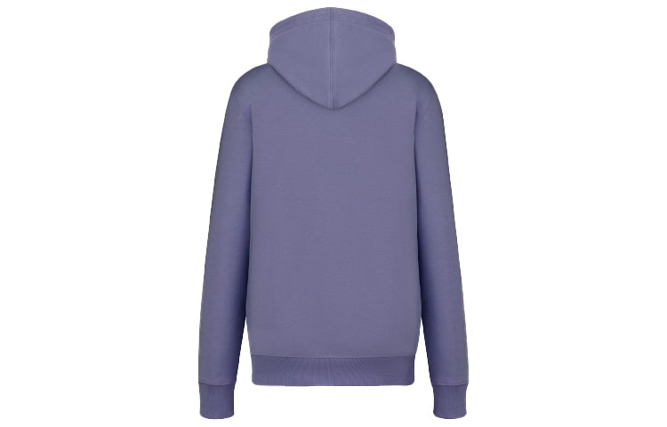 DIOR Cd Icon Embroidered Logo Round Neck Pullover For Men Purple 113J698A0531-C485