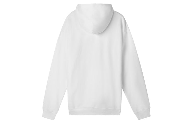 New Balance Graphic Print Hoodie 'White' AMT-93666-WT