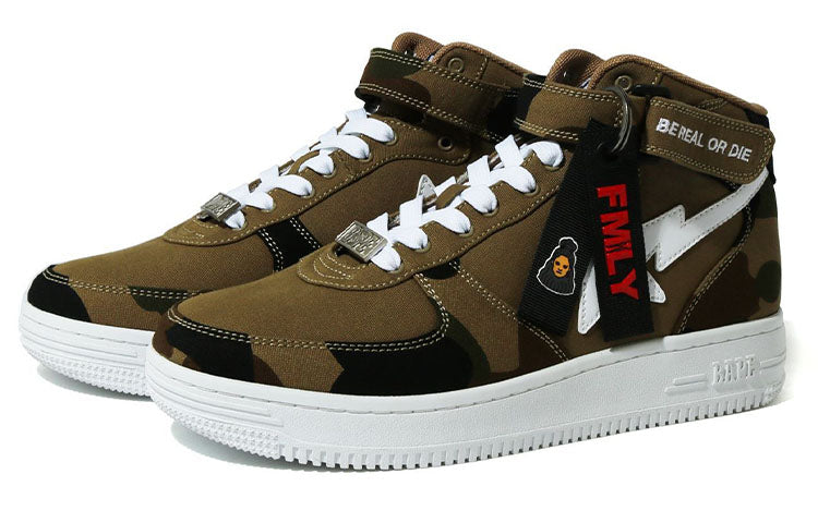 A BATHING APE WMNS Sta Mid x Jessie Reyez Camo 1H23-291-903