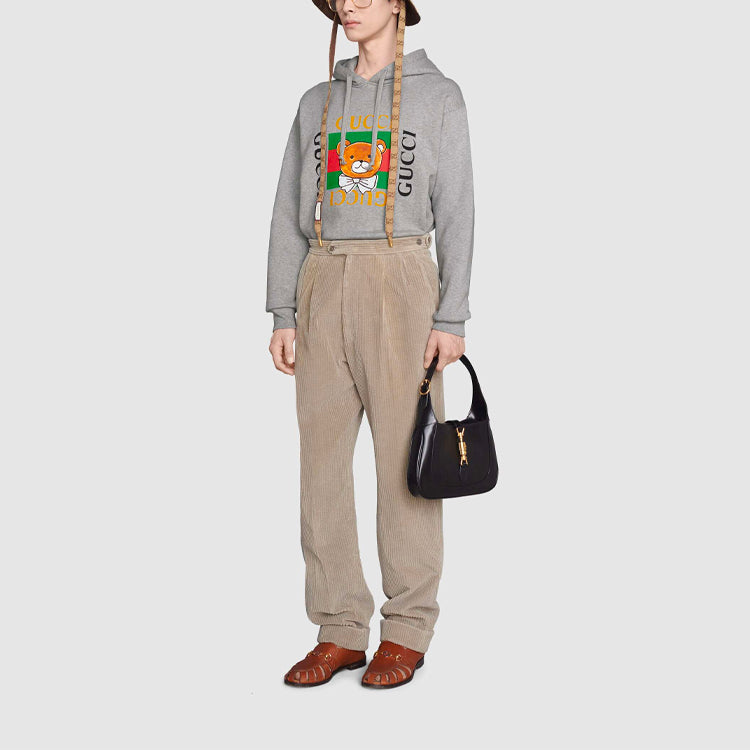 Men's Kai x Gucci Crossover SS21 Cotton Sports Cartoon Gray 623244-XJDJO-1093