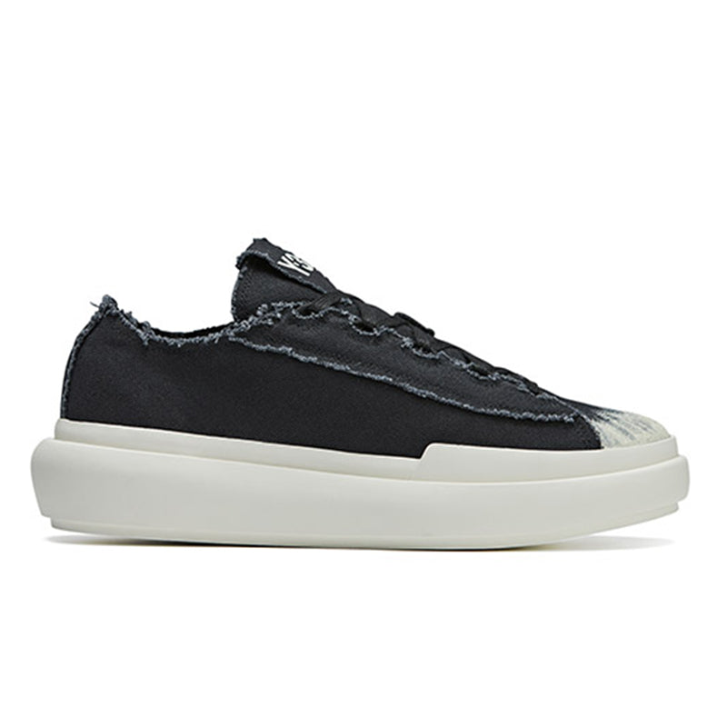 حذاء adidas Y-3 Nizza Low 'Worn-In - أسود وأبيض' IF7790