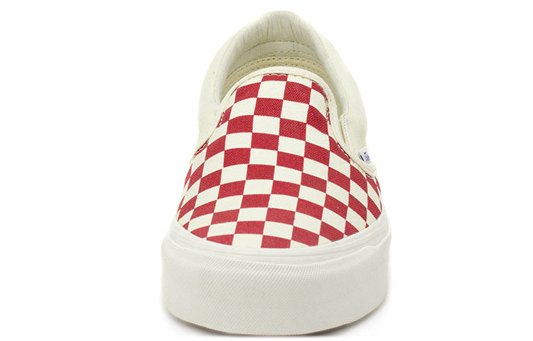 Vans OG Classic Slip-On LX 'Red Checkerboard' VN0A32QNP4H