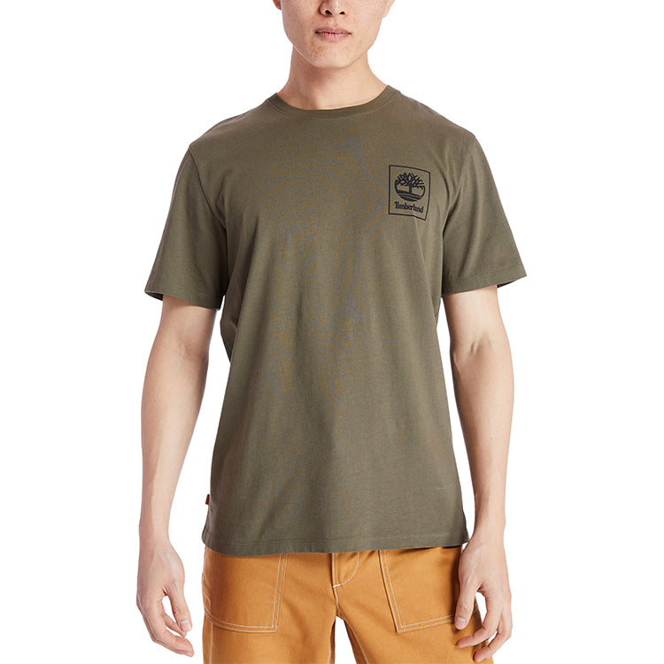 Timberland Camouflage Pattern Printing Male Green A2AFV-A58