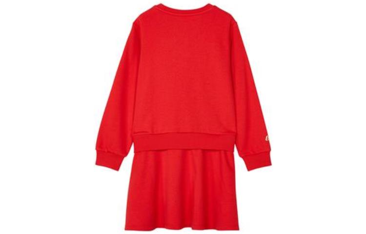 (GS) Skechers CNY Graphic Long Skirt 'Red White Black' L122G034-001W