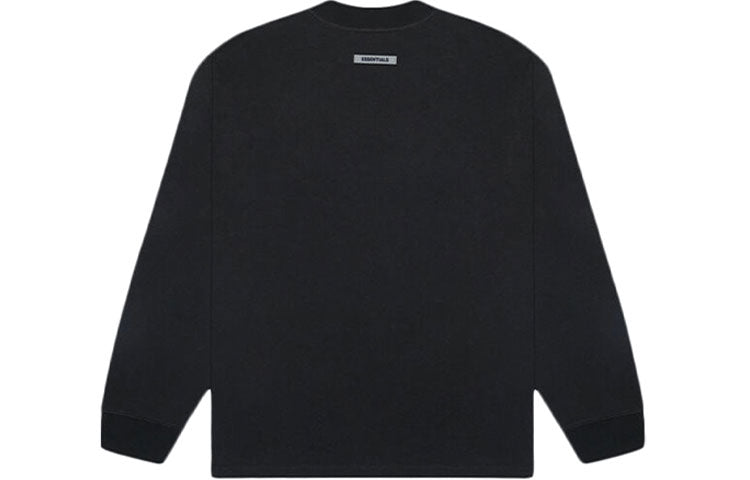 Fear of God Essentials SS20 Boxy Black Logo Tee FOG-SS20-294