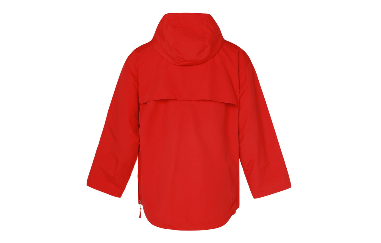 Men's Converse x Kim Jones Crossover Casual Sports Half Zipper Hooded Jacket Red 10021731-A01