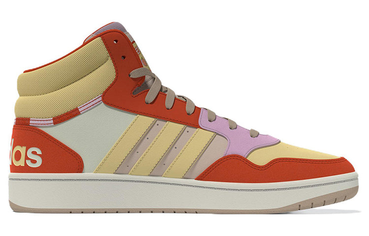 (WMNS) adidas Hoops 3.0 MID 'Orange Yellow' FZ6573