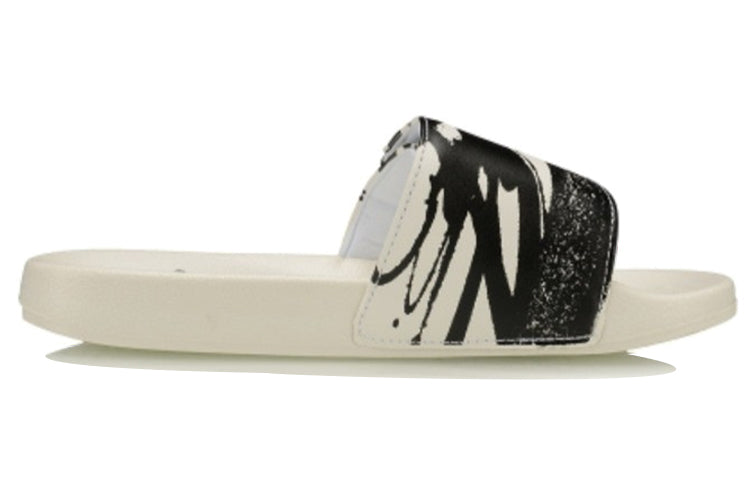 (WMNS) Li-Ning x OG_SLICK Slides 'Cream White' AGAP022-1