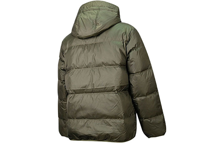 Converse Downfilled Hooded Jacket 'Cargo Khaki' 10021981-A02