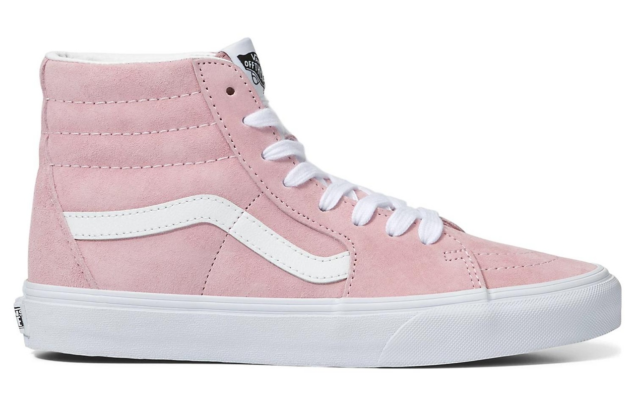 Vans SK8-HI Pig Suede 'Pink White' VN0A4BVT2PT