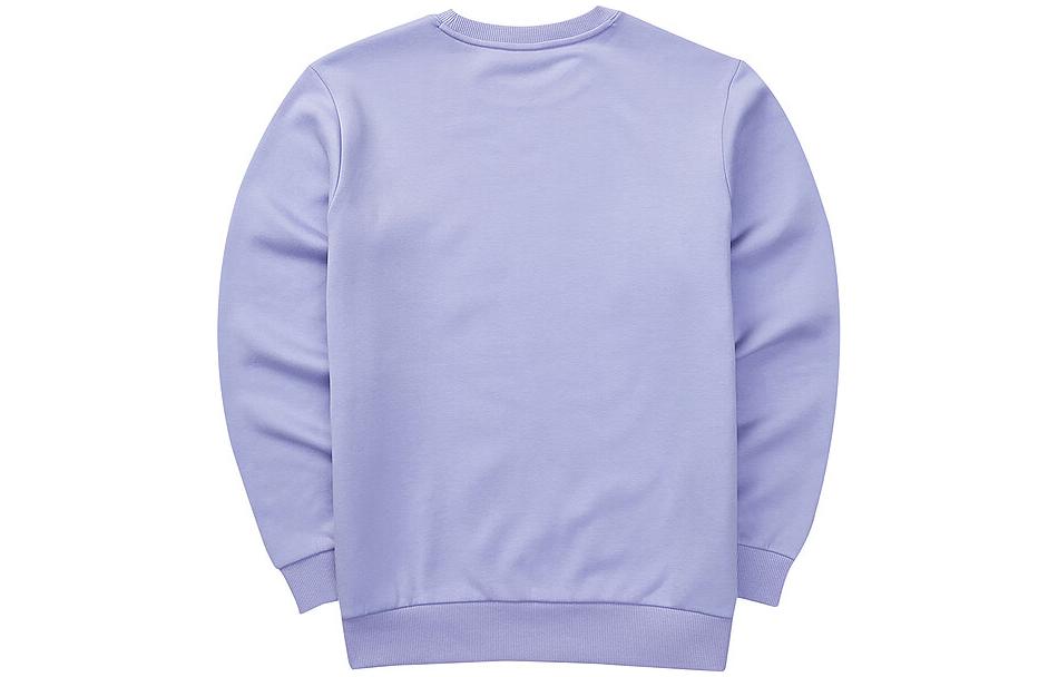 Skechers Casual Logo Printed Long Sleeve Sweater 'Purple Black' L323U176-01DU