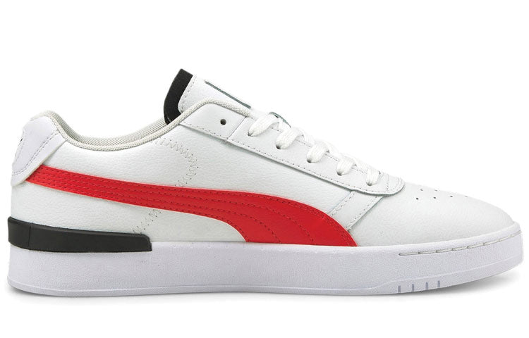 PUMA Unisex Clasico Sneakers White/Red/Black 381109-03