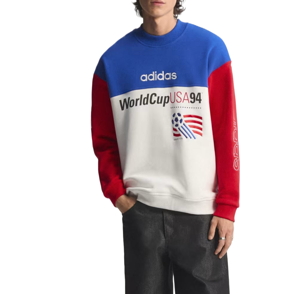adidas World Cup USA Graphic Sweatshirt 'Royal Blue White Red' KD1156