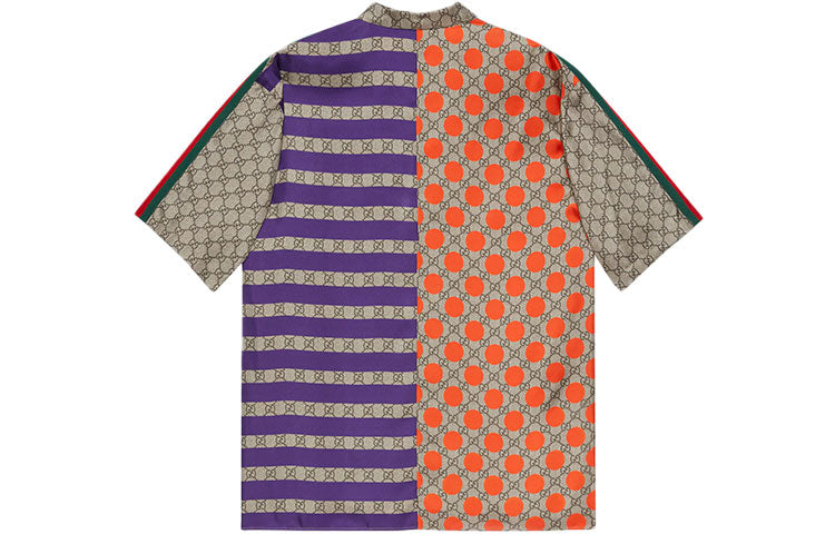Gucci Geometric GG Print Bowling Shirt 'Mukticolor' 681207-ZAIDF-9724