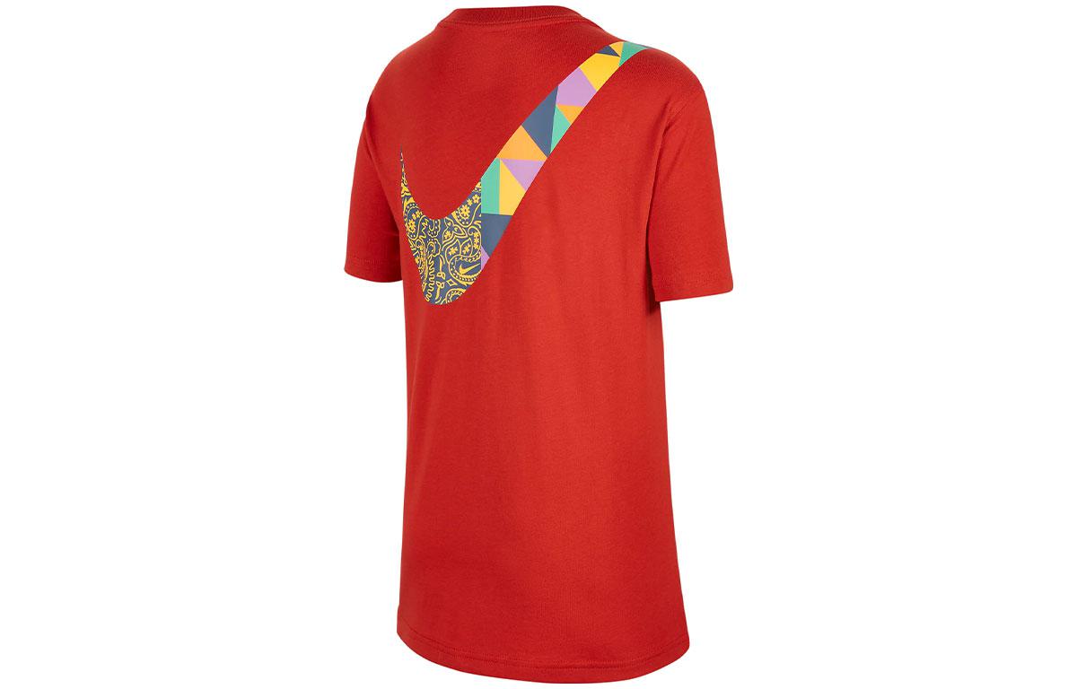 (PS) Nike Colorful Logo T-shirt 'Red' FQ0694-666