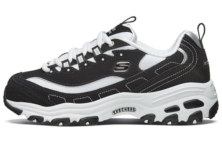 (WMNS) Skechers D'LITES Daddy Shoes 66666179-BKW