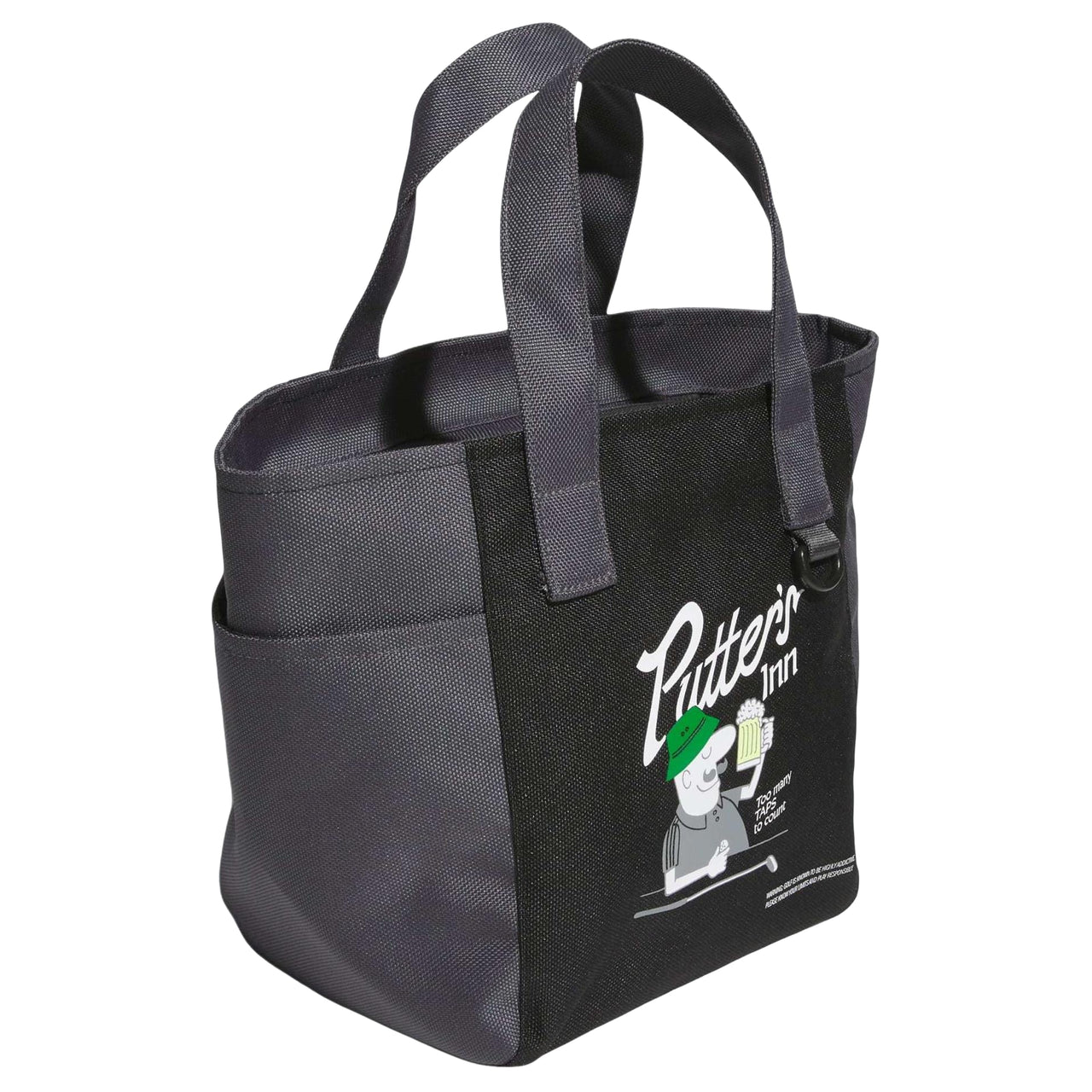 adidas Chip Driver Cart Tote Bag 'Black Grey Six' KF9357