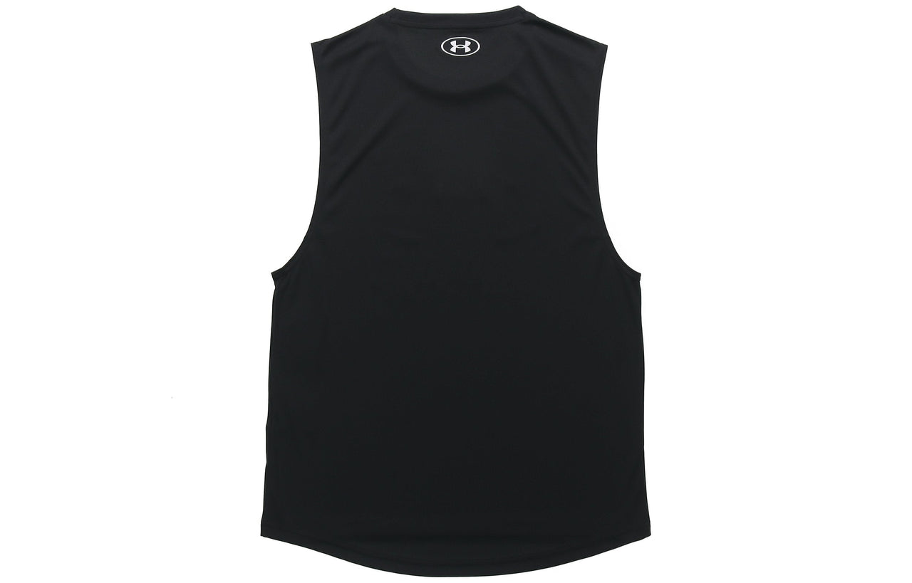 Under Armour Velocity Graphic Sleeveless Shirt 'Black White' 1362303-001