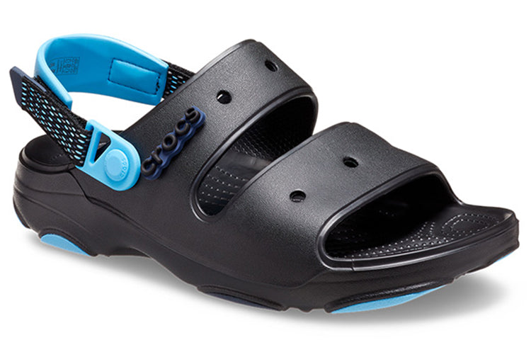 Crocs Classic All-Terrain Sandal 'Black Light Blue' 207711-0ZQ