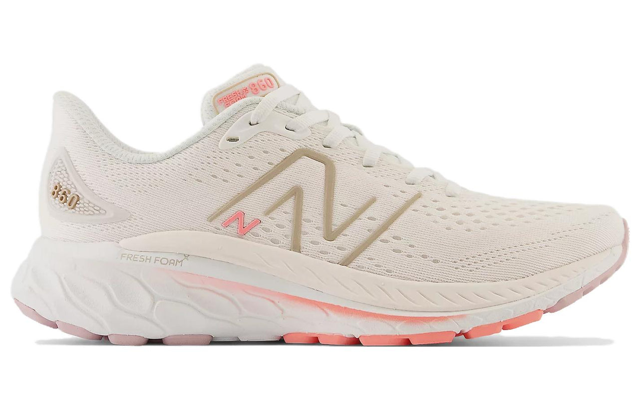 (WMNS)New Balance Fresh Foam x 860 V13 'White Beige Pink' W860L13