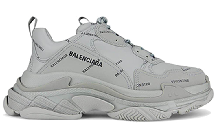 Balenciaga Triple S Sneaker 'Allover Logo - Grey' 536737W2FA11210