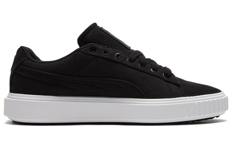 PUMA Unisex Breaker Corduroy Sneakers Black/White 382632-01