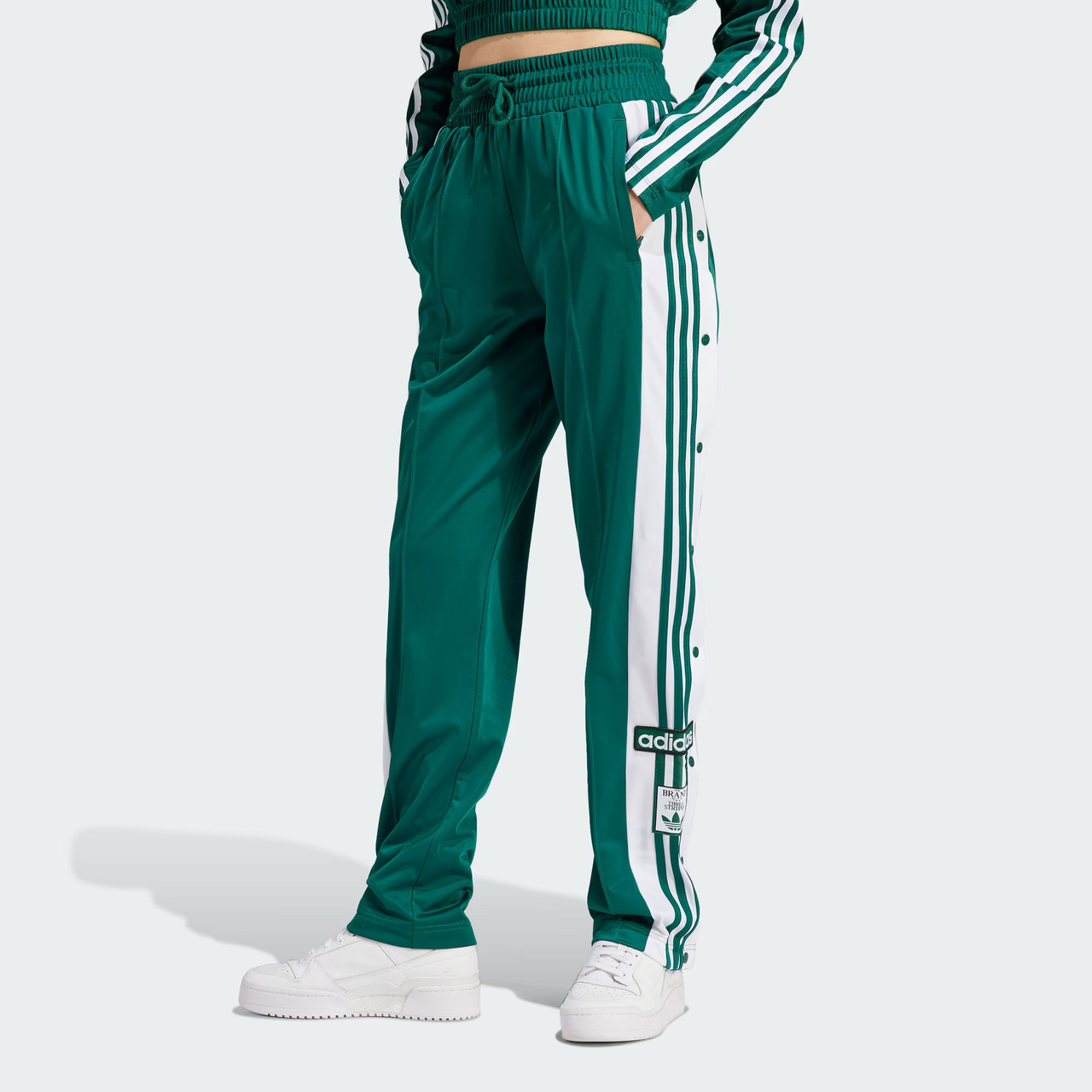 (WMNS) adidas Adibreak Pants Asia Sizing 'Green' IR9792