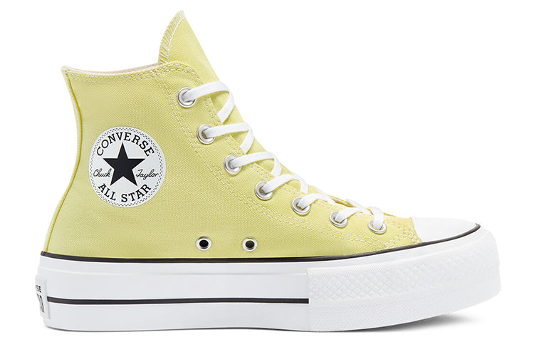 (WMNS) Converse Chuck Taylor All Star Platform High 'Light Citron' 570433C