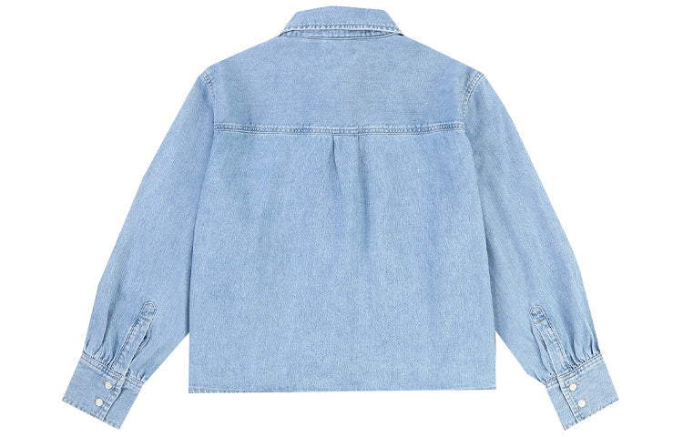 Levi's Ice Cool Series Cotton And Linen Denim Shirt Blue 29431-0007