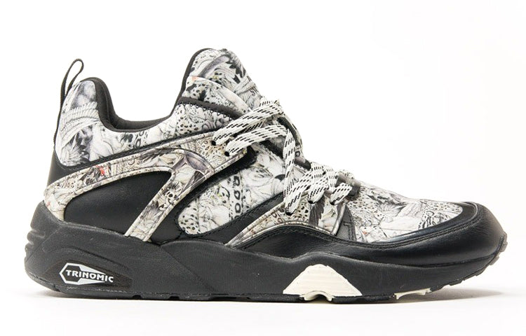 PUMA Swash London x Blaze of Glory 'Black White' 358851-01