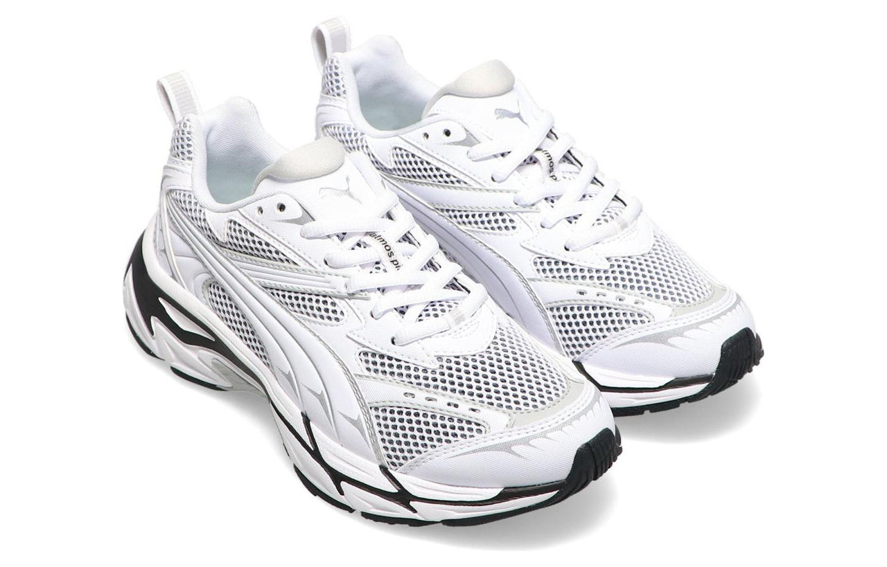 (WMNS) PUMA x Atmos Pink Morphic 'White Black Silver' 396413-01