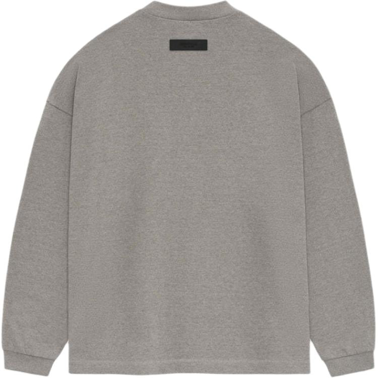 Fear of God Essentials Heavy Long-Sleeve T-shirt 'Heather Grey' 125SU242011F