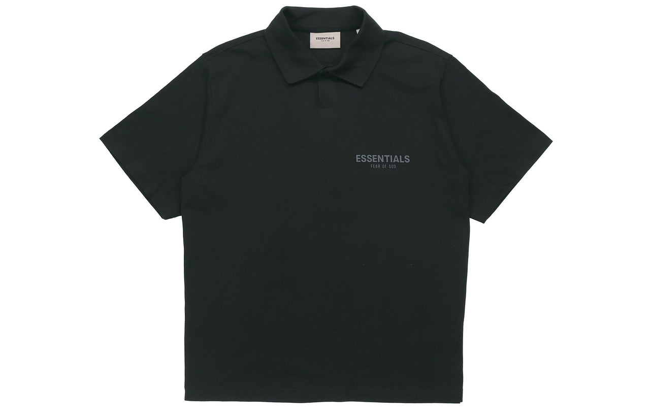 Fear of God Essentials FW20 Polo Shirt 'Black' 0125250500221001