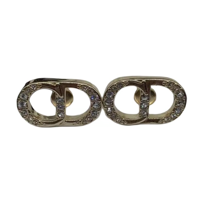 DIOR Sterling Silver Earrings Men's Multicolor