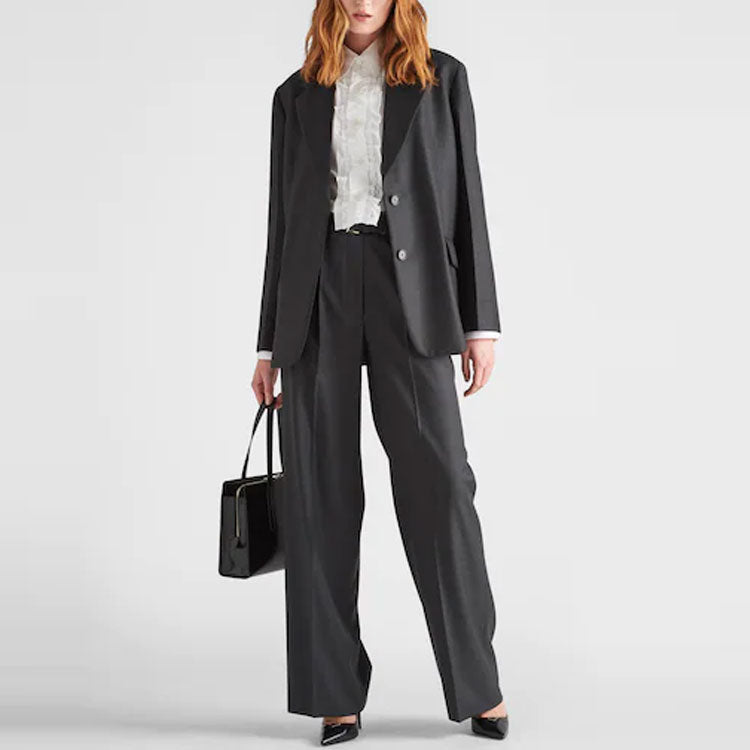 PRADA Business Suits Women's Coal Gray
