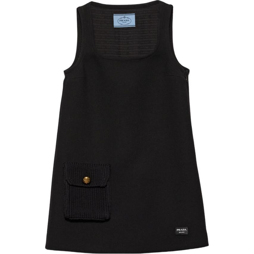 PRADA Natté Mini Dress