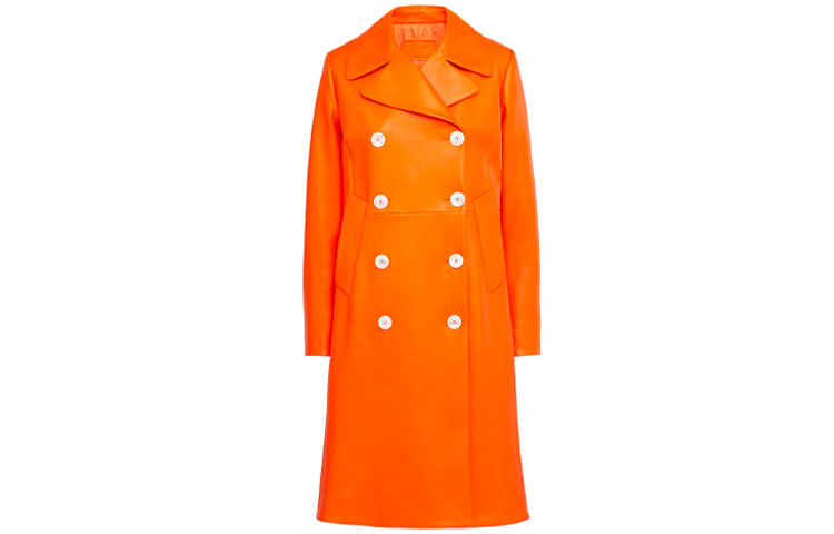 PRADA Coats Women's Orange