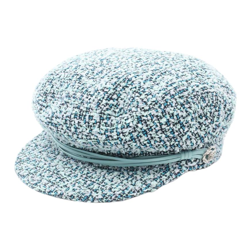 CHANEL 1986-1988 Tweed Hat