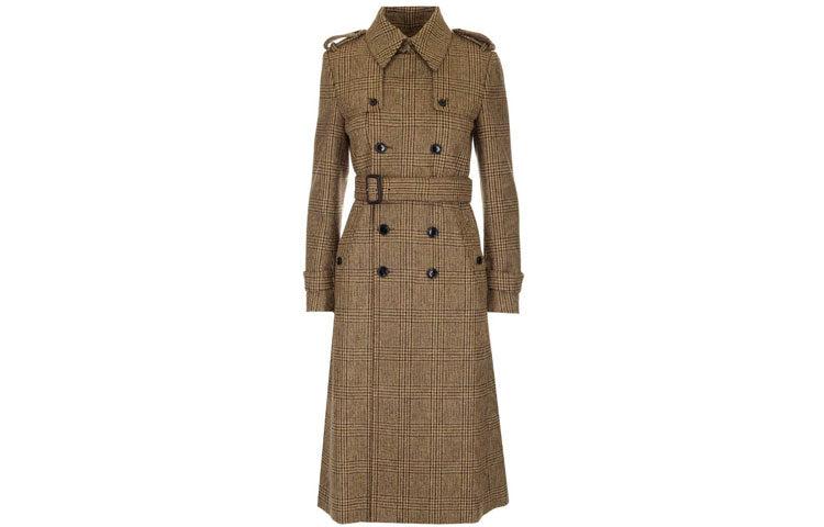 CELINE Coats Women's Light Umber