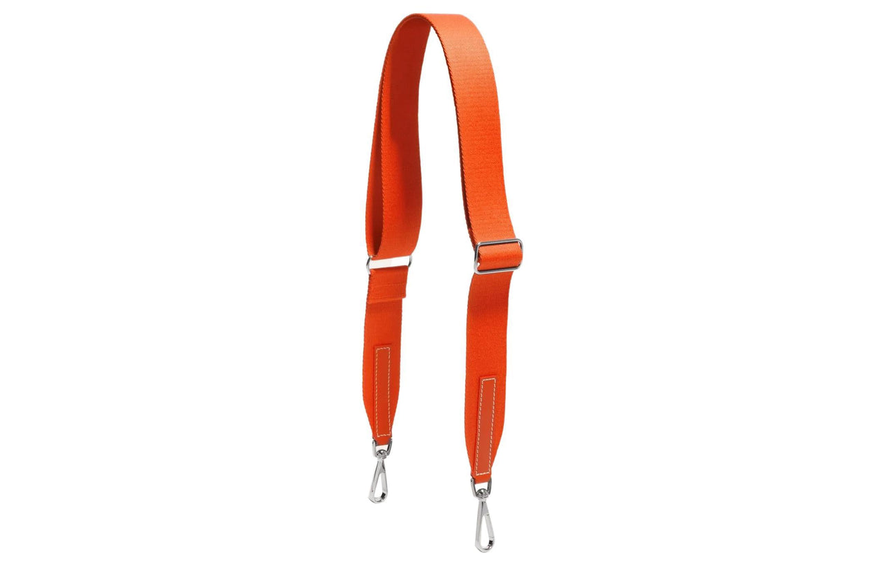GOYARD Polyester-Cotton Blend With Clamecy Cow Leather Medium Size Unisex Orange