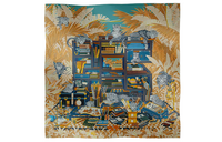 HERMES Silk Scarves Women's Multicolor