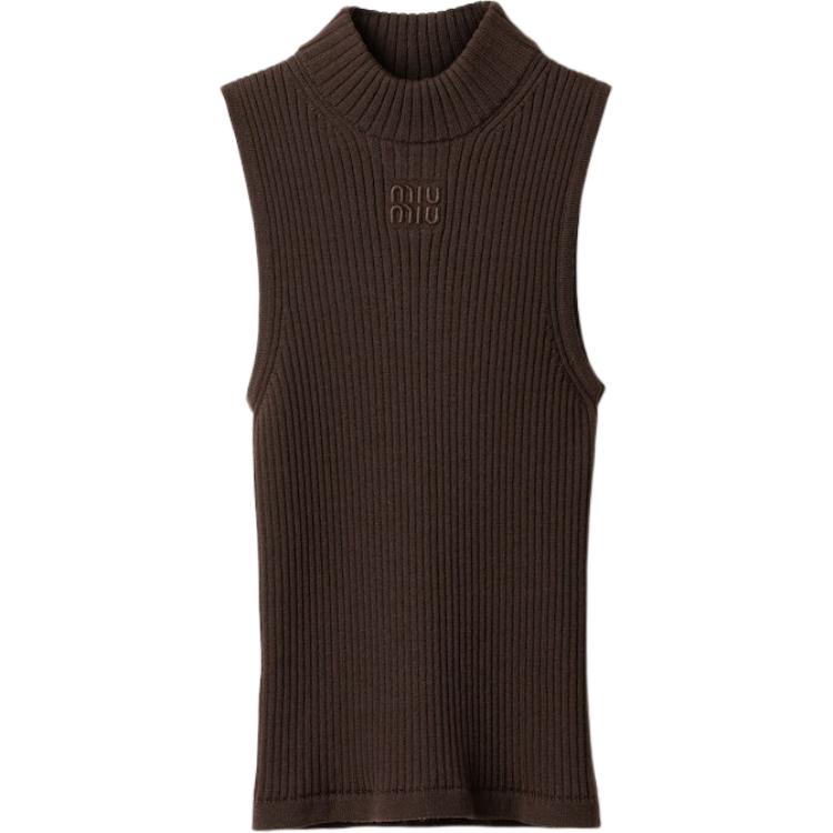 MIU MIU Knitwear Women's Umber