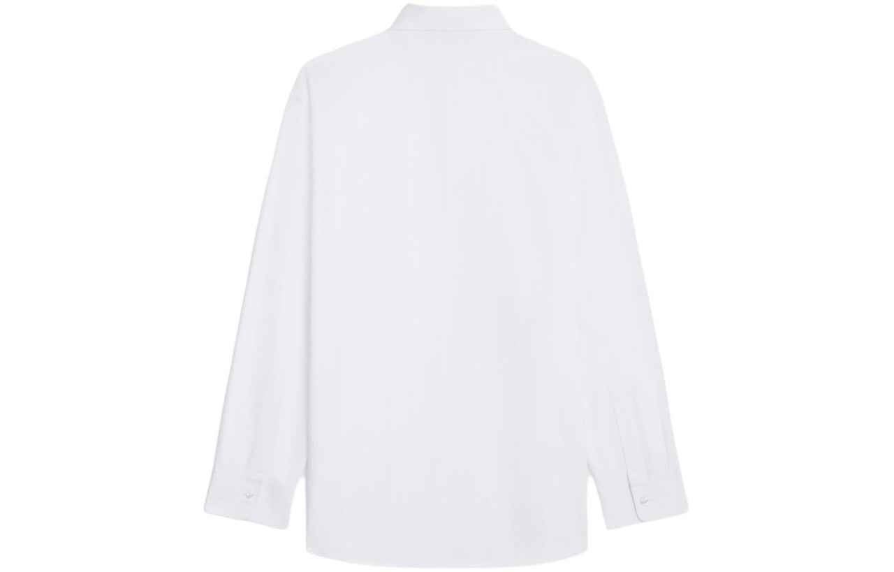 CELINE Tommy Shirt In Striped Cotton And Linen