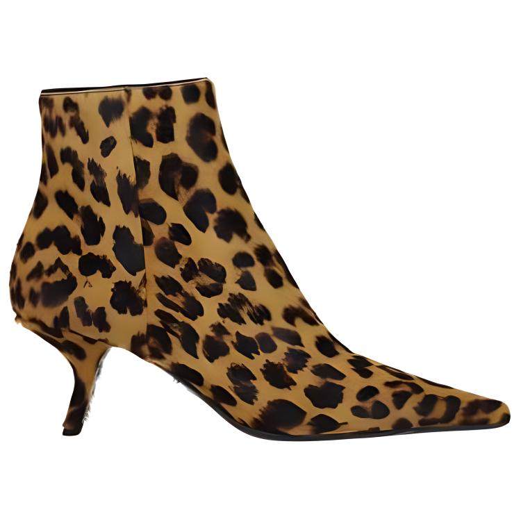 PRADA Ankle Boots 6.5cm Women's Tan
