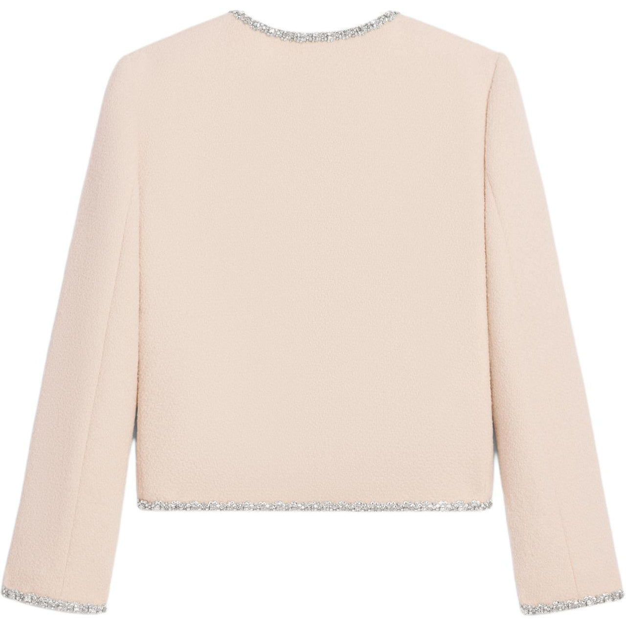 CELINE Embroidered Chelsea Jacket In Wool Tweed
