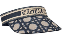 DIOR Cotton, Polypropylene Fiber Sun Protection Hats Women's Gray