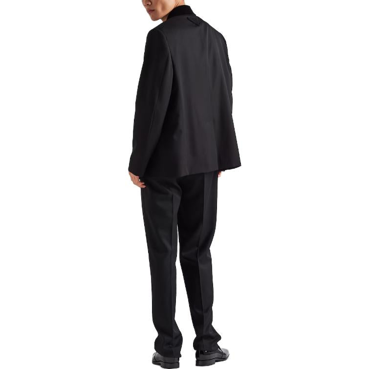PRADA Business Suits Coats Men's Black
